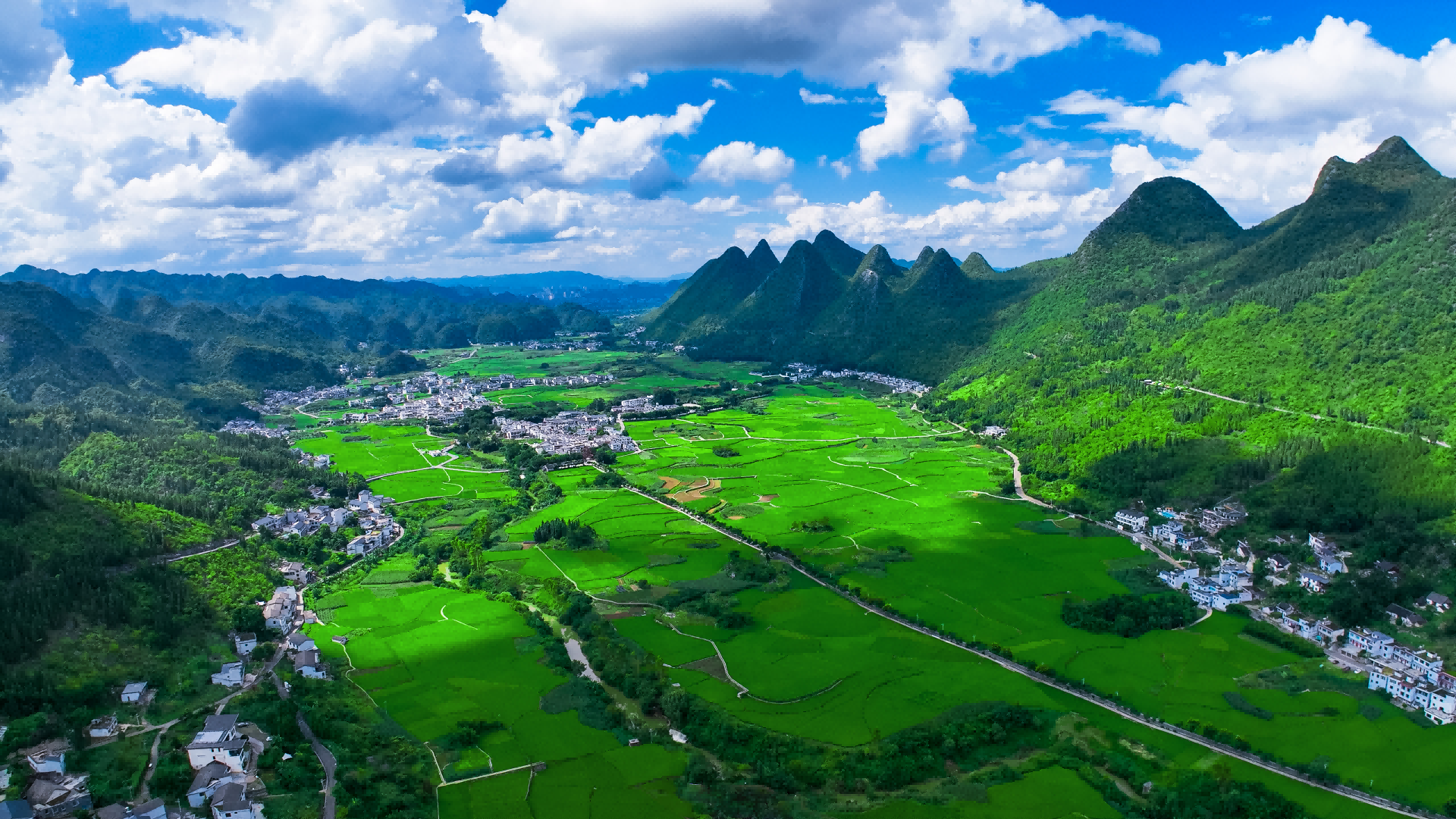 万峰林の夏